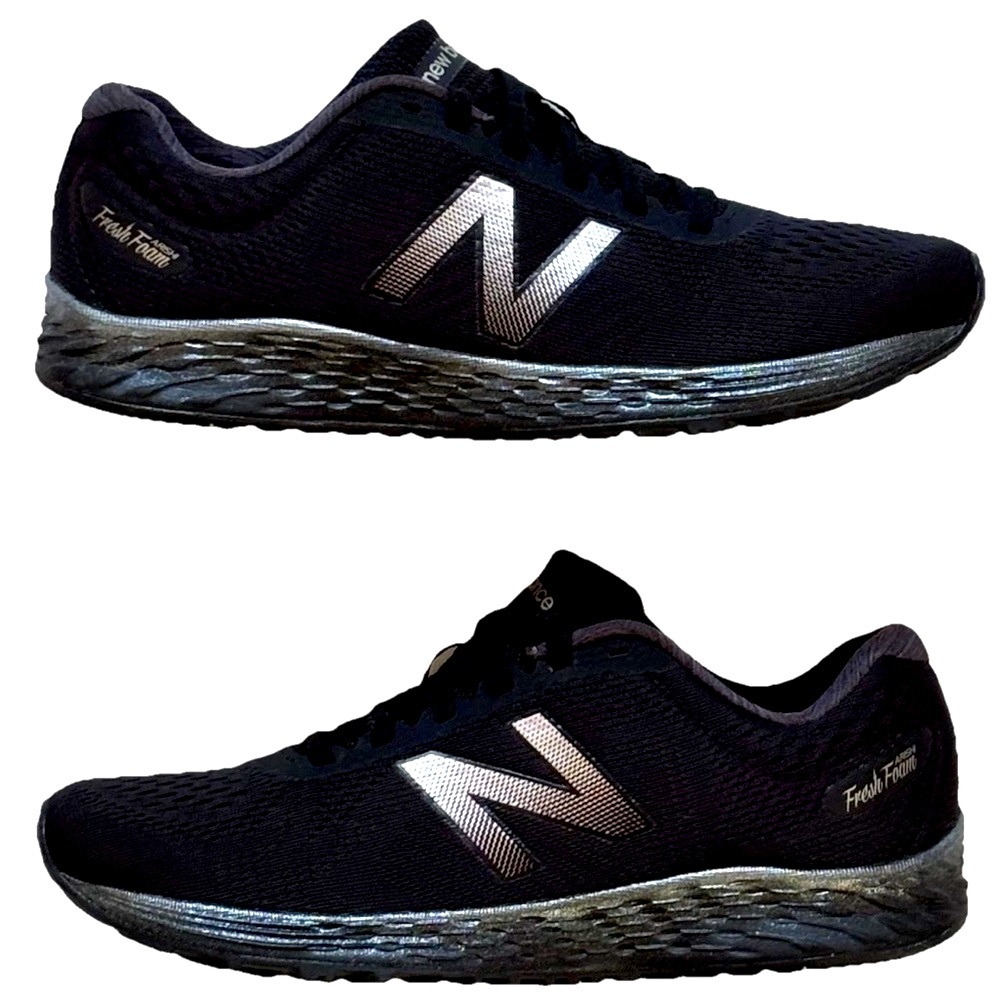 New Balance WARISCK1 Womens retro 8.5 athletic Mesh Running Shoe BlackSilver